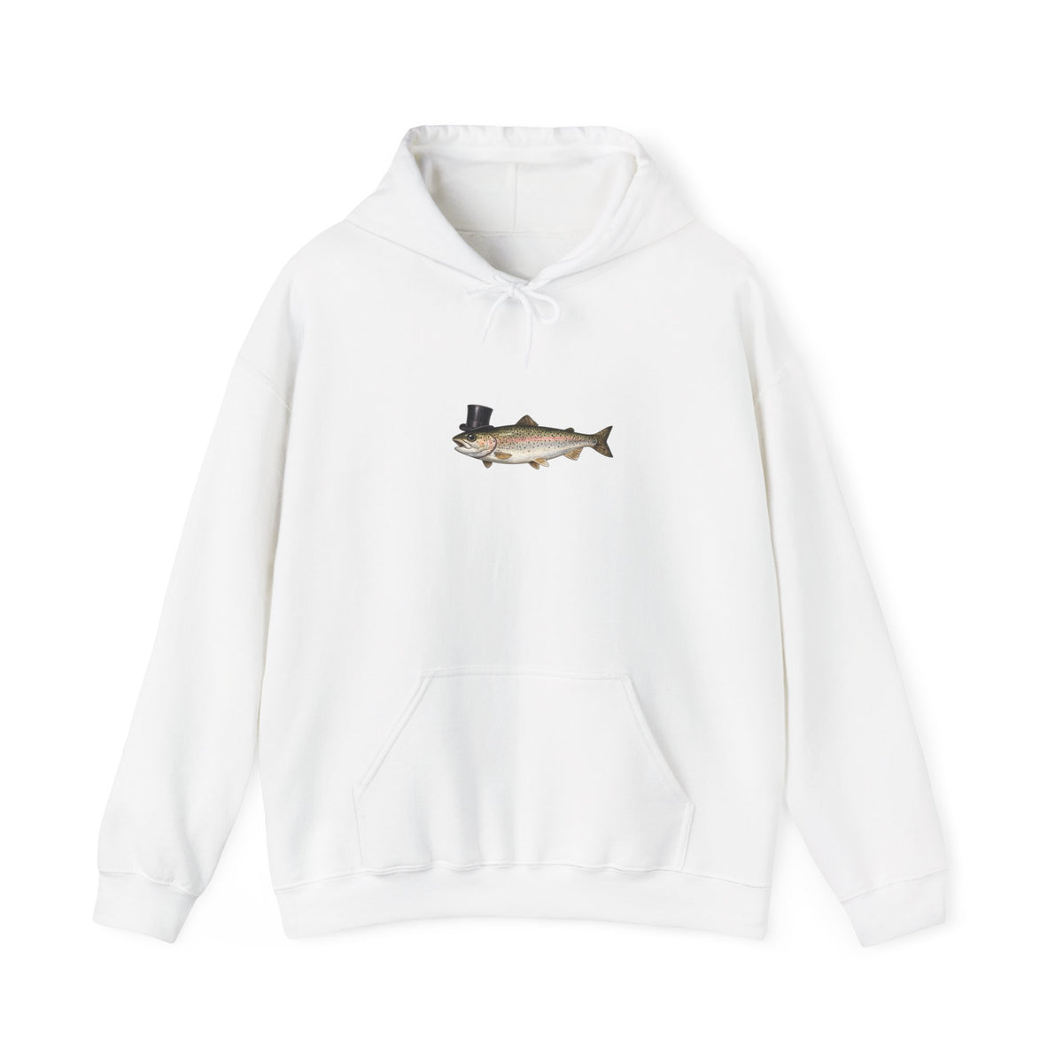 Rainbow Trout Top Hat Hoodie