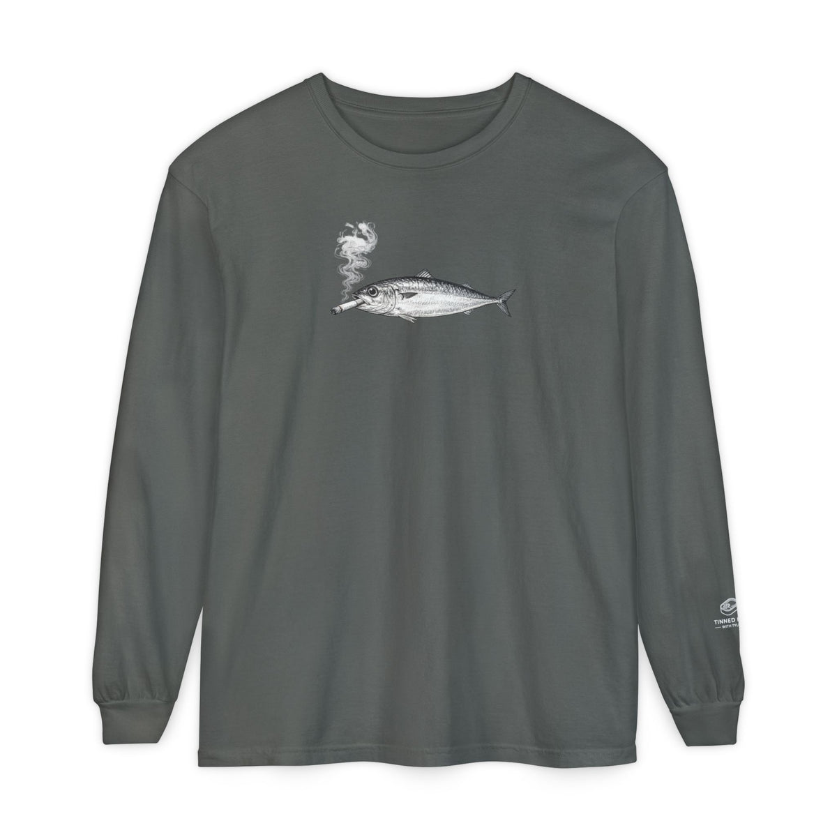 Smoking Fish Long Sleeve shirt