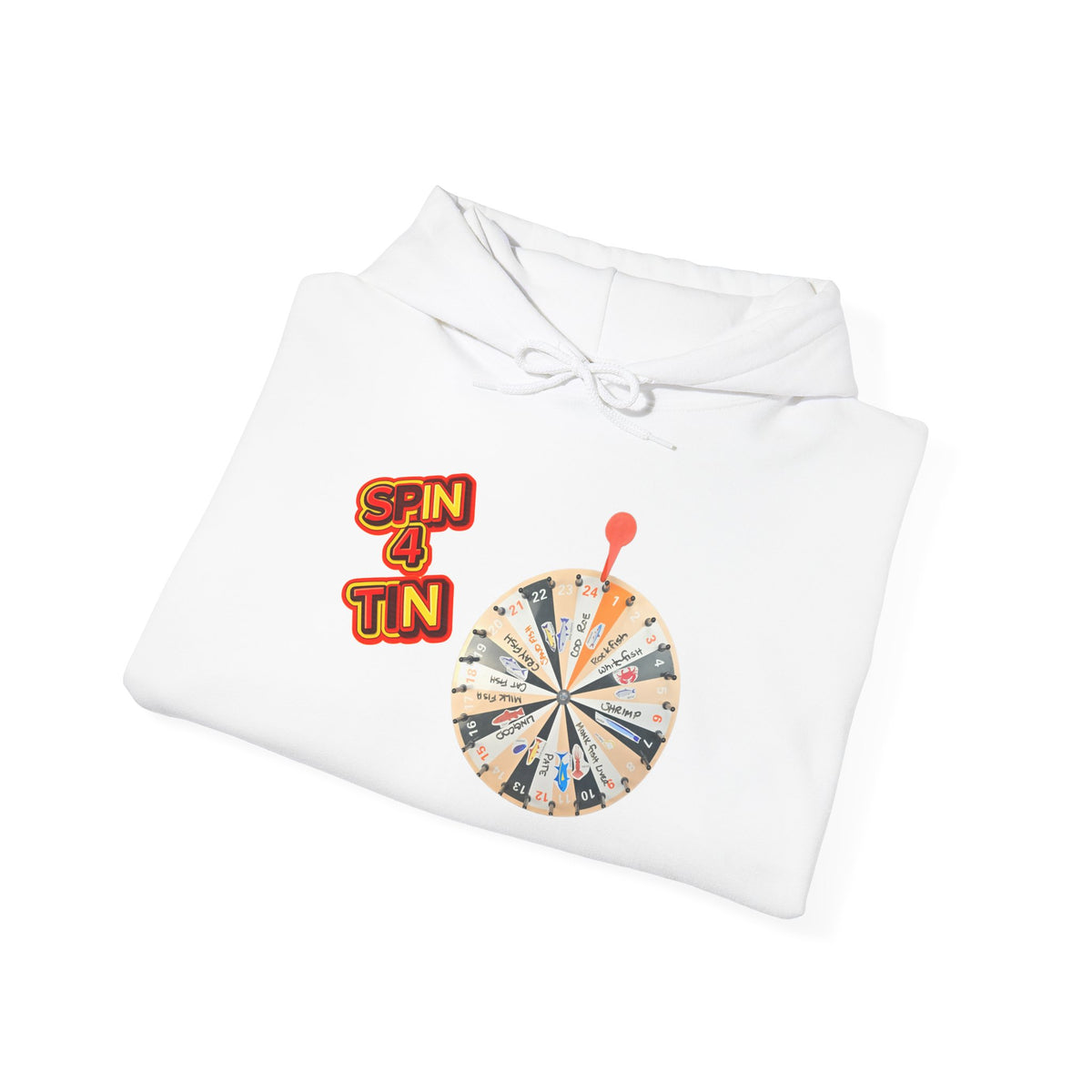 Spin 4 Tin Wheel Hoodie