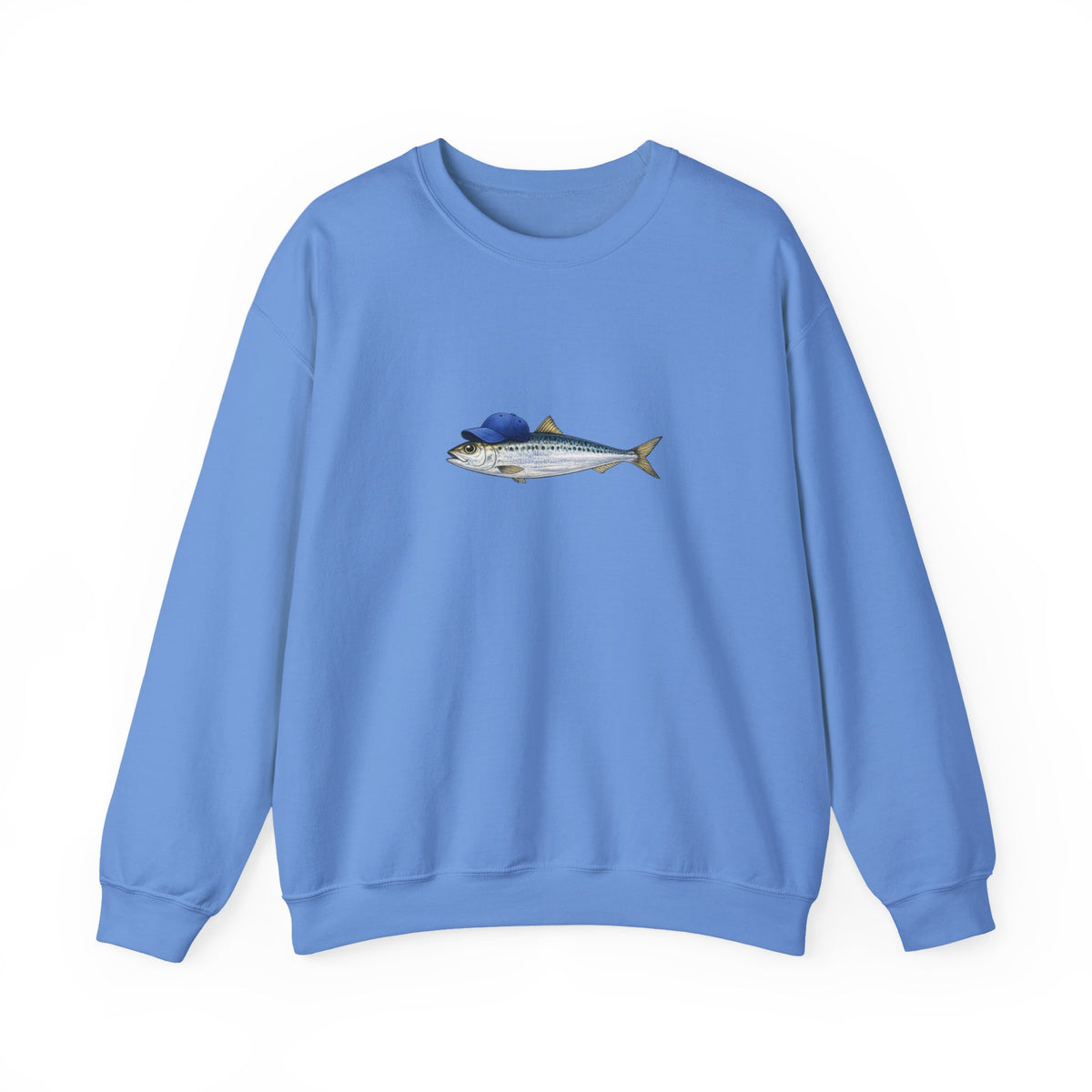 Sardine Baseball Cap Sweatshirt