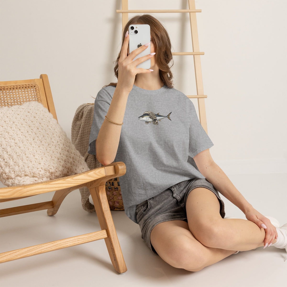 Tuna Full-Bodied Wig T-Shirt