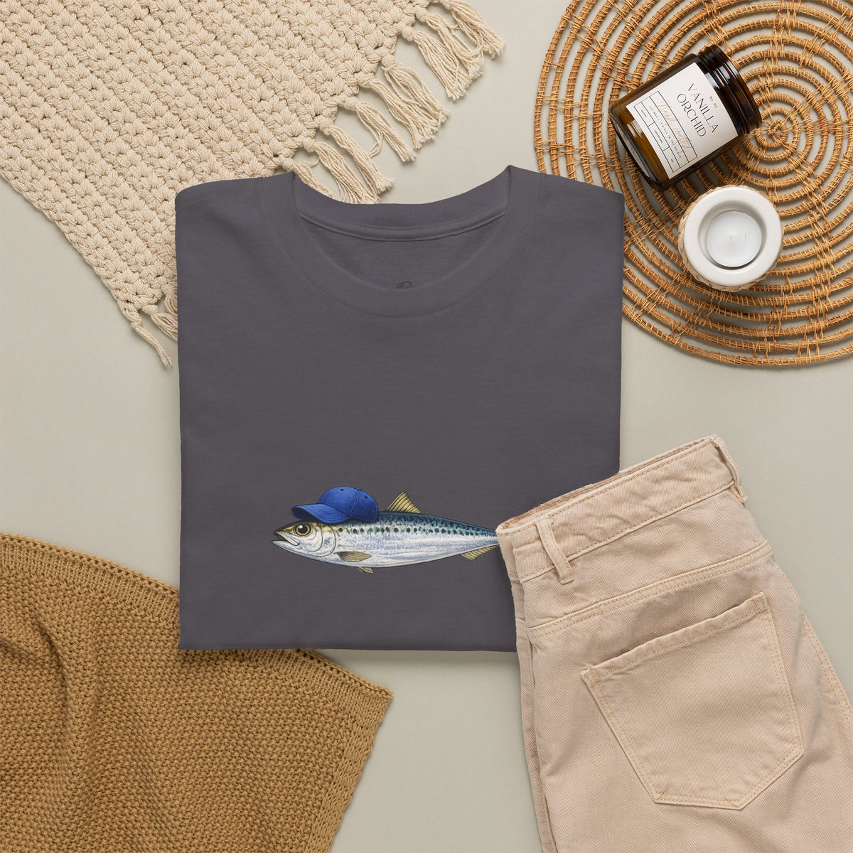 Sardine Baseball Cap T-Shirt