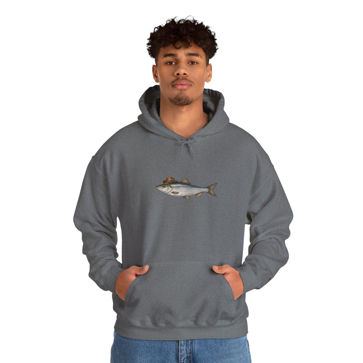 Herring Cowboy Hat Hoodie