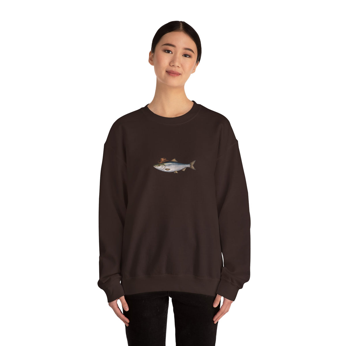 Cowboy Hat Herring Sweatshirt