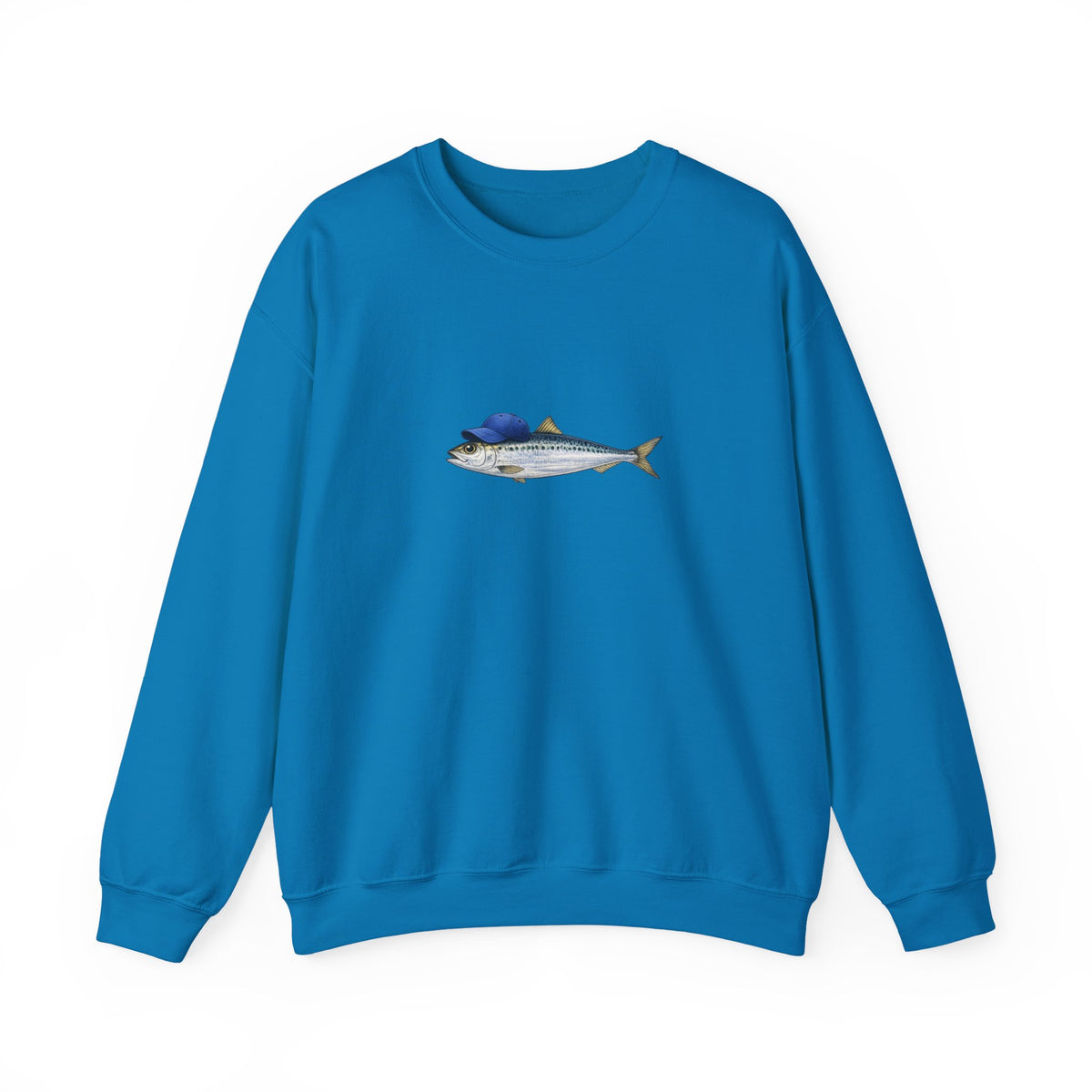 Sardine Baseball Cap Sweatshirt