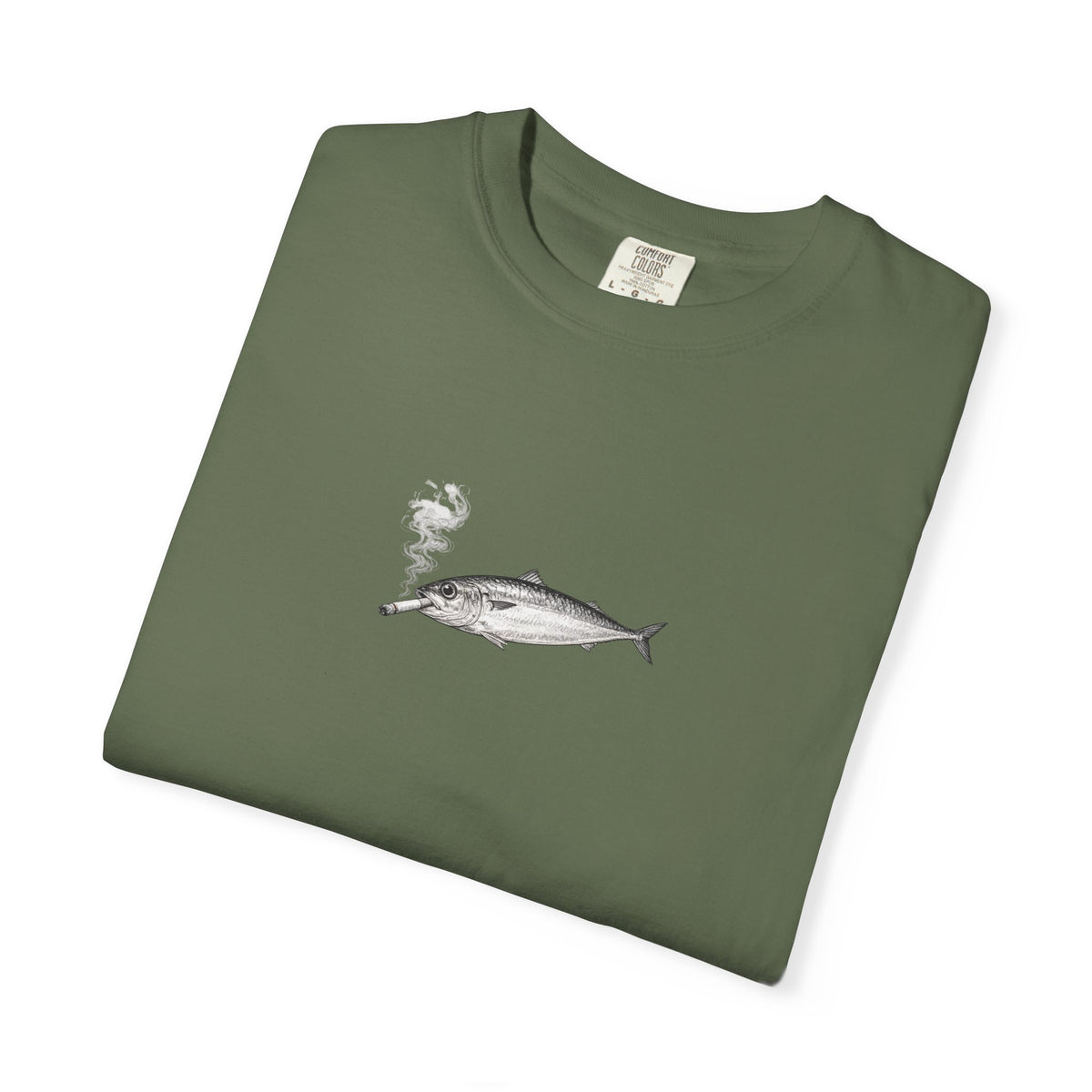 Smoking Fish T-shirt