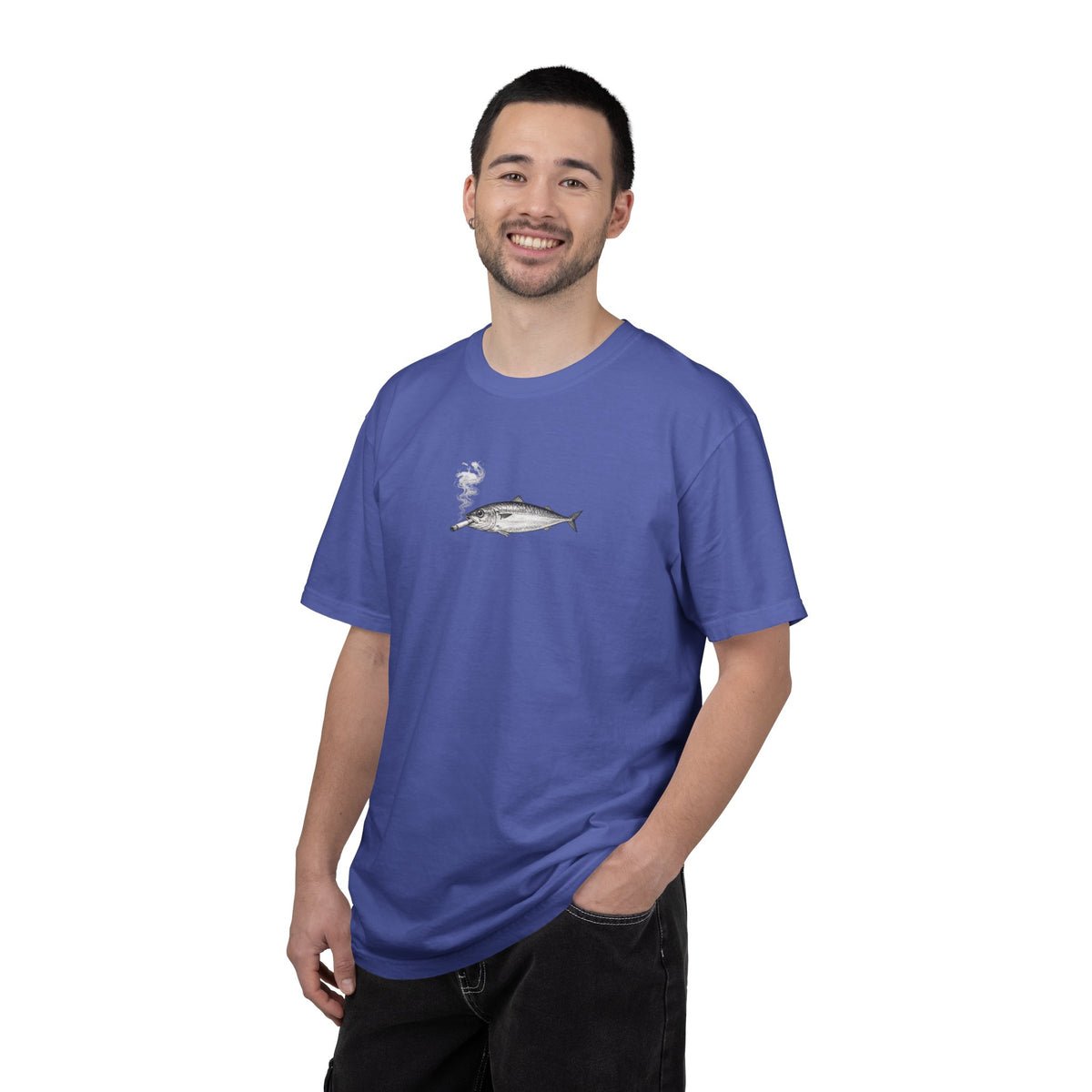 Smoking Fish T-shirt