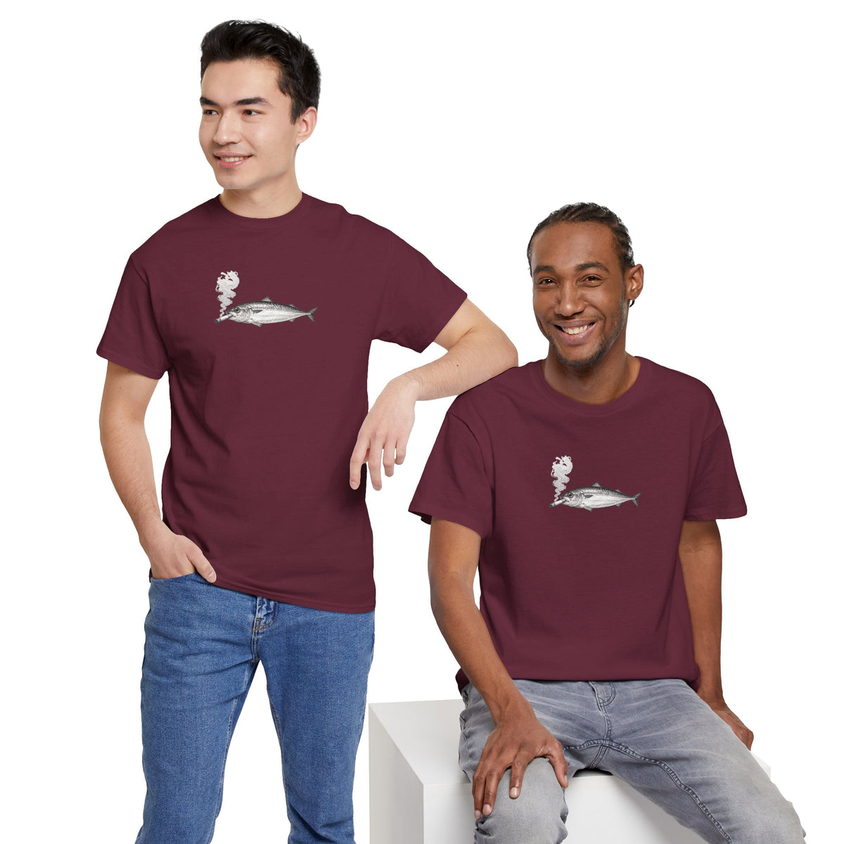 Smoking Fish T-Shirt