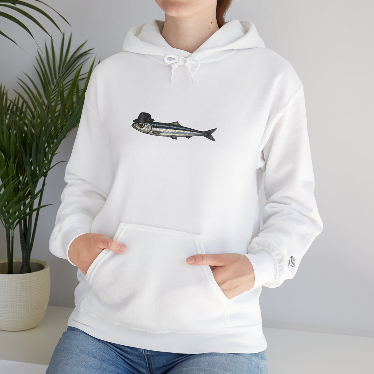 Anchovy Fedora Hoodie