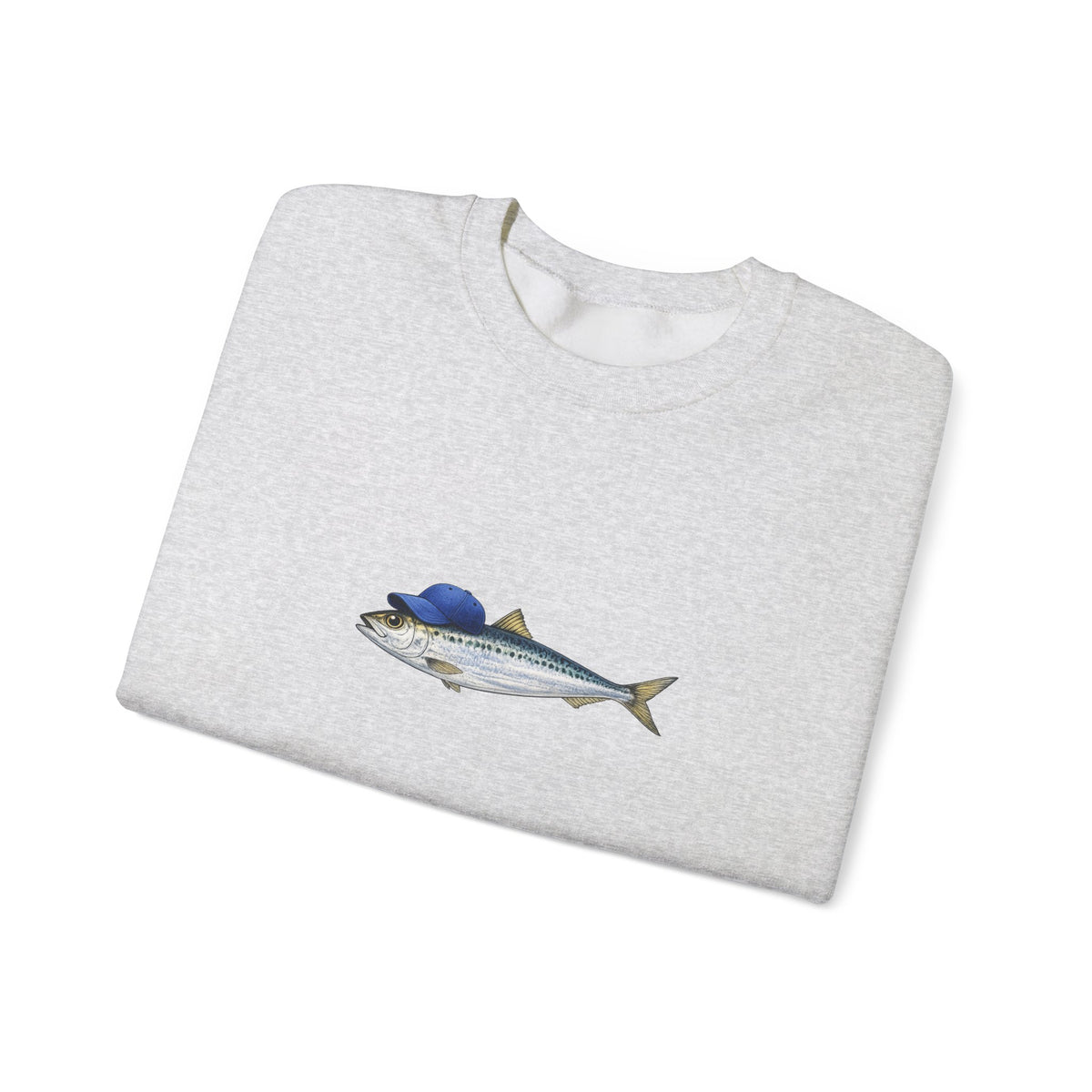 Sardine Baseball Cap Sweatshirt
