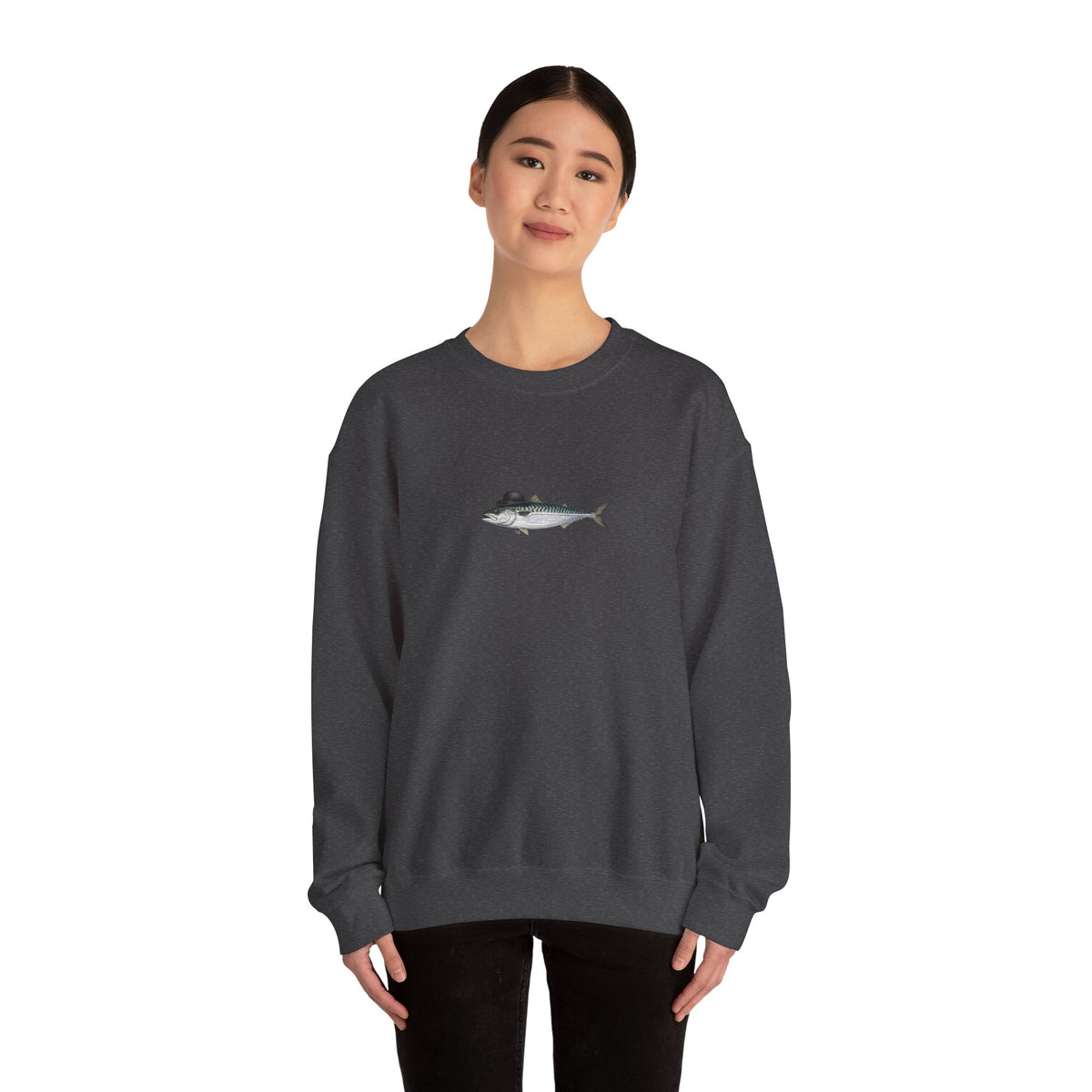 Mackerel Bowler Hat Sweatshirt
