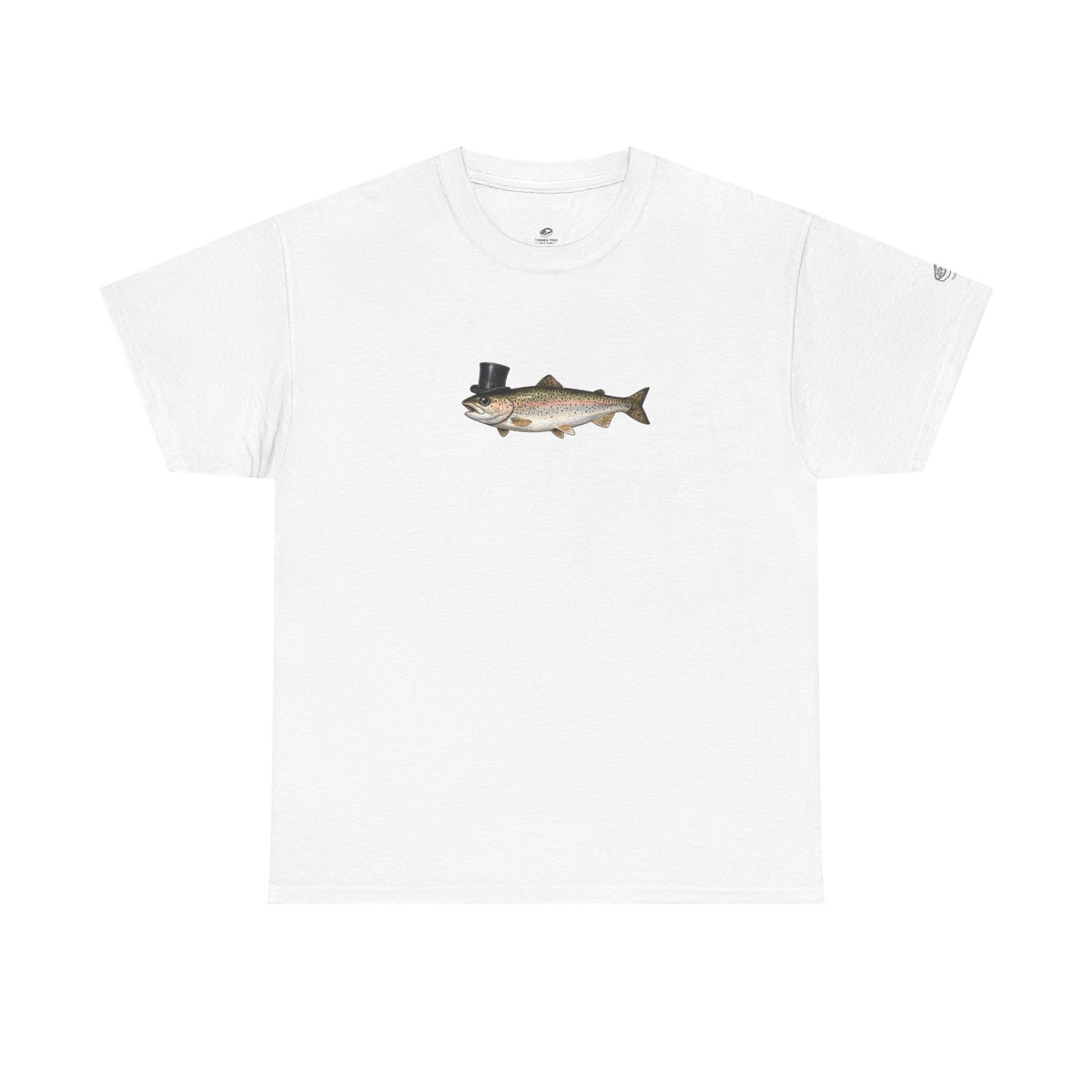 Rainbow Trout Top Hat T-Shirt