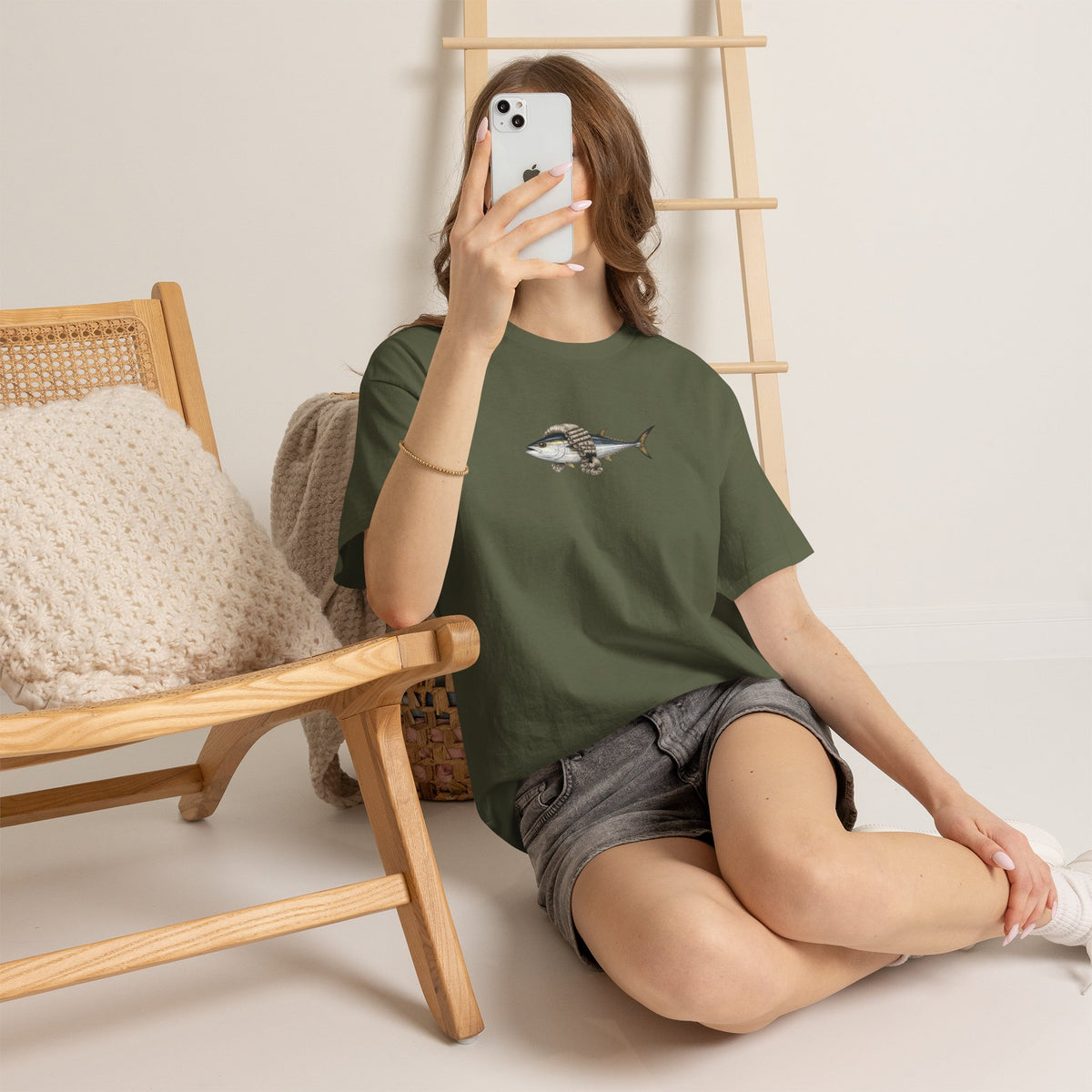 Tuna Full-Bodied Wig T-Shirt