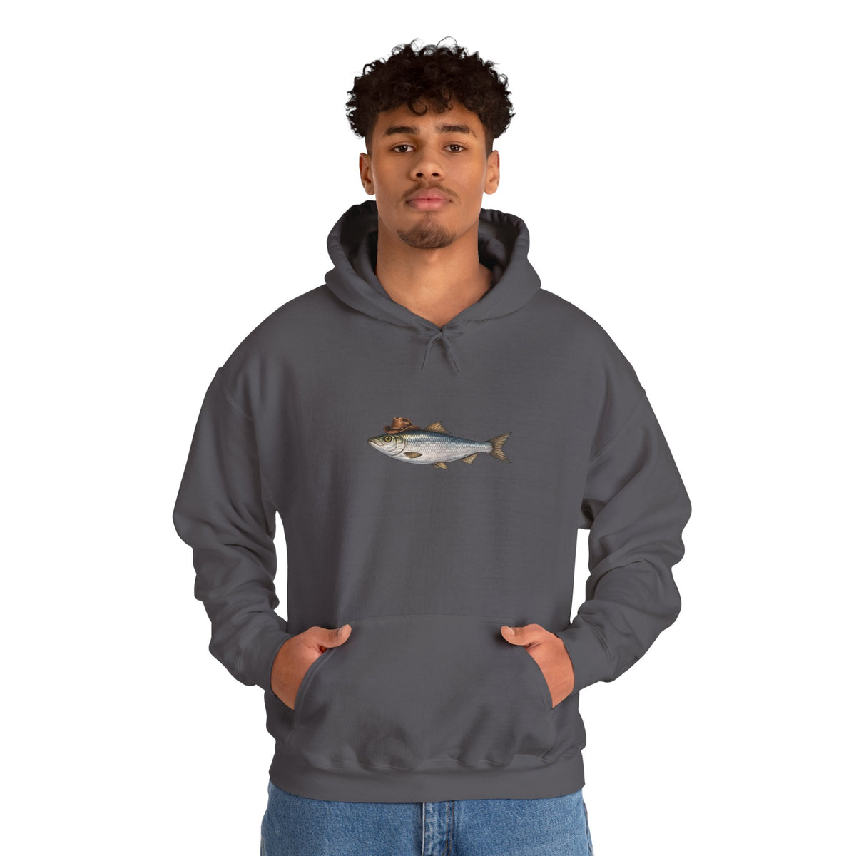 Herring Cowboy Hat Hoodie