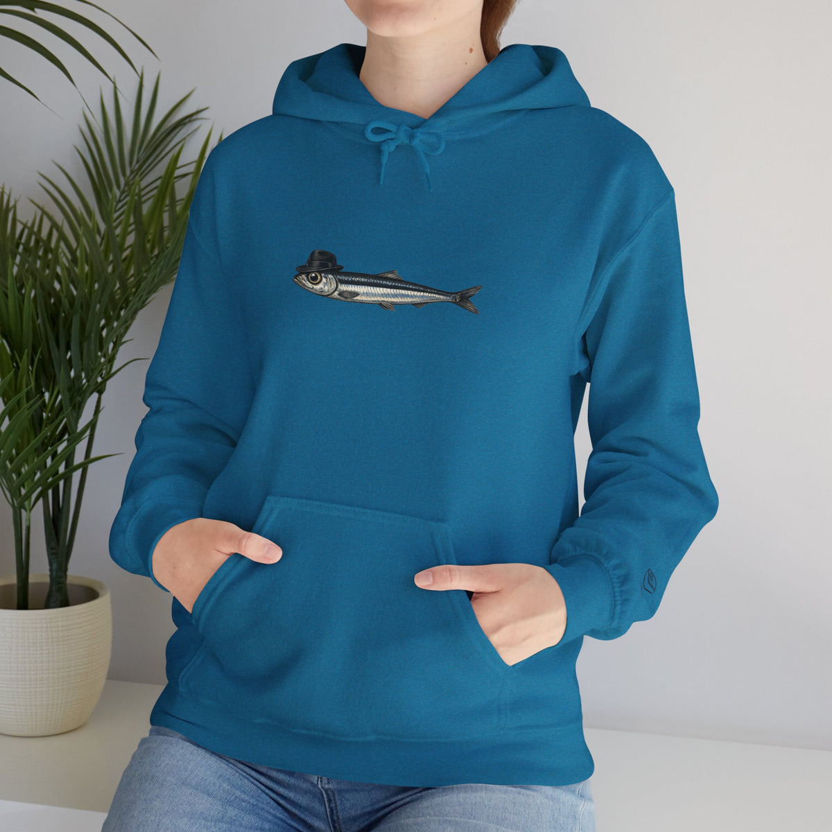 Anchovy Fedora Hoodie