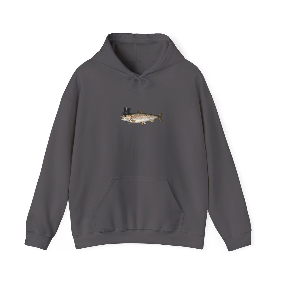 Rainbow Trout Top Hat Hoodie