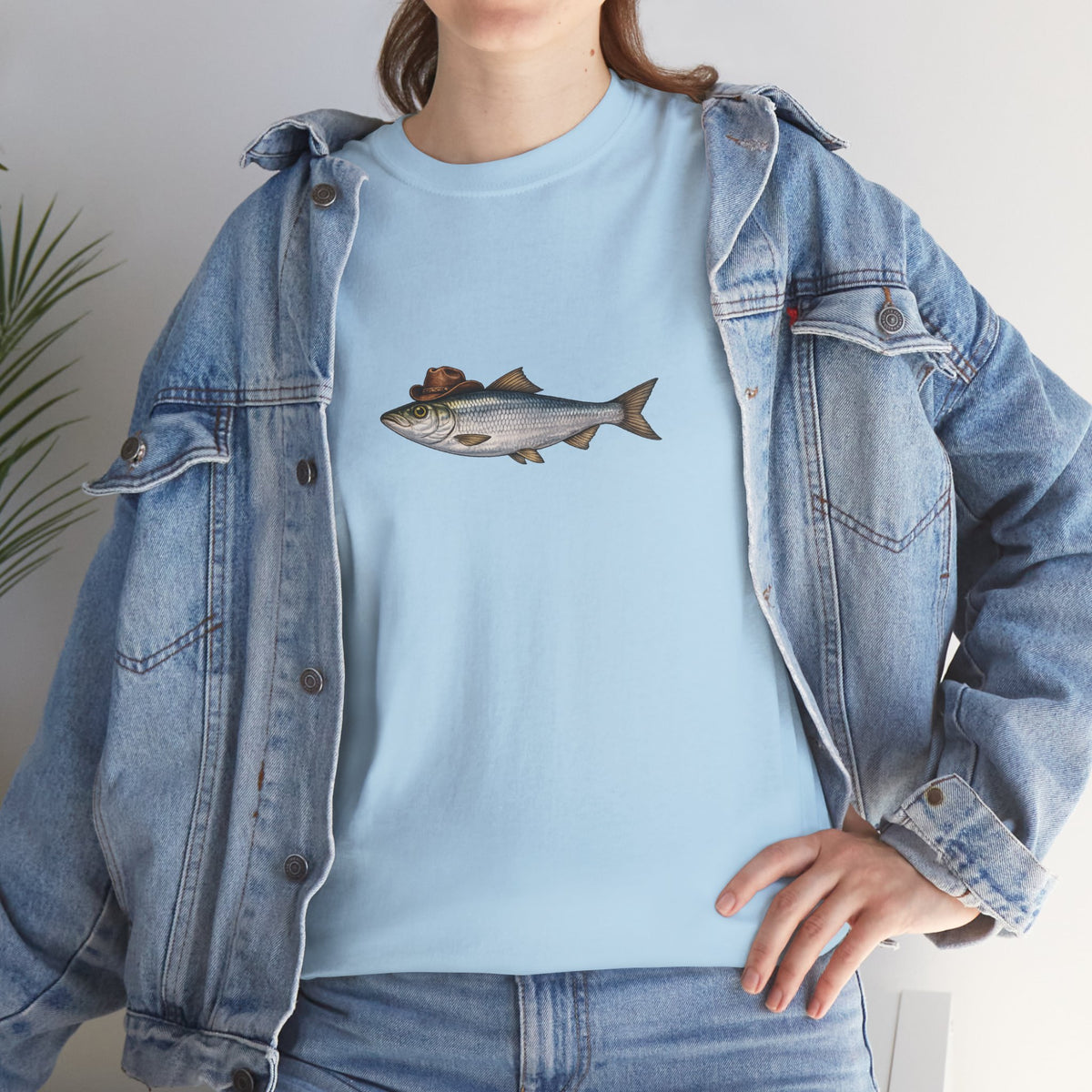 Herring Cowboy Hat T-Shirt