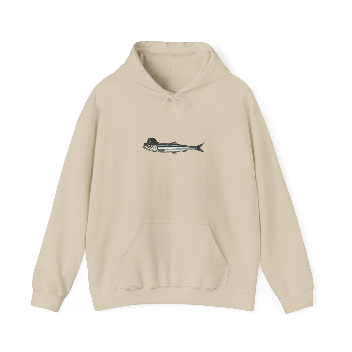Anchovy Fedora Hoodie
