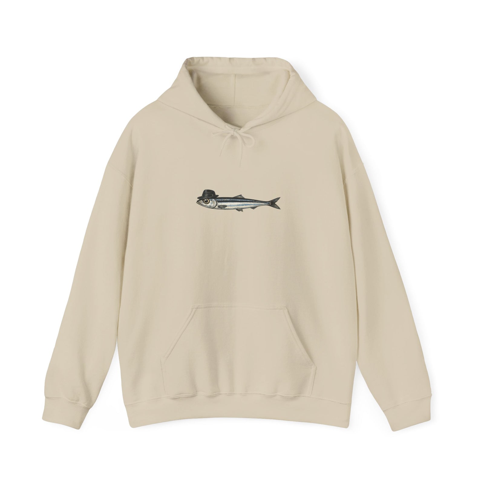 Anchovy Fedora Hoodie