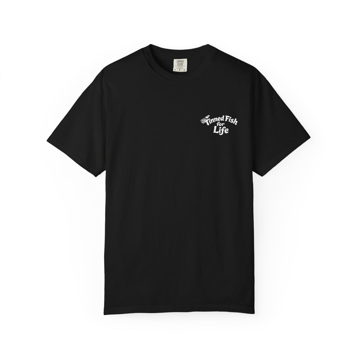 Small Chest Script Logo T-Shirt | Minimal Script Graphic
