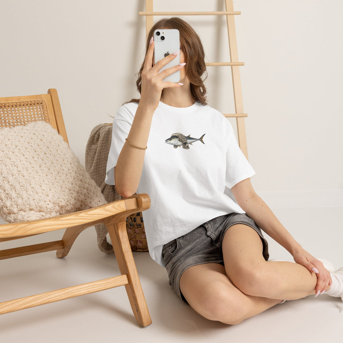Tuna Full-Bodied Wig T-Shirt