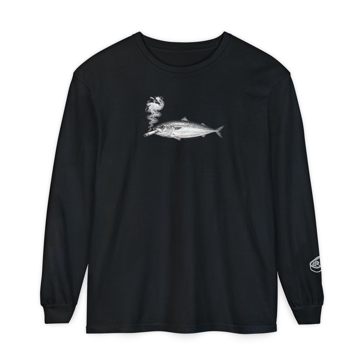 Smoking Fish Long Sleeve shirt