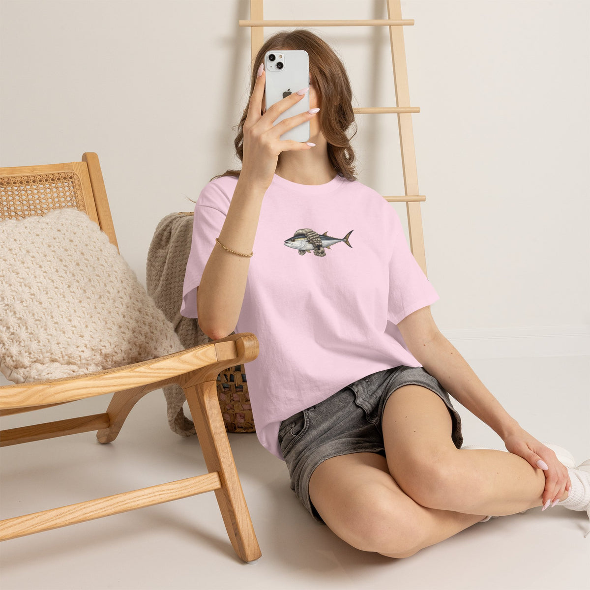 Tuna Full-Bodied Wig T-Shirt