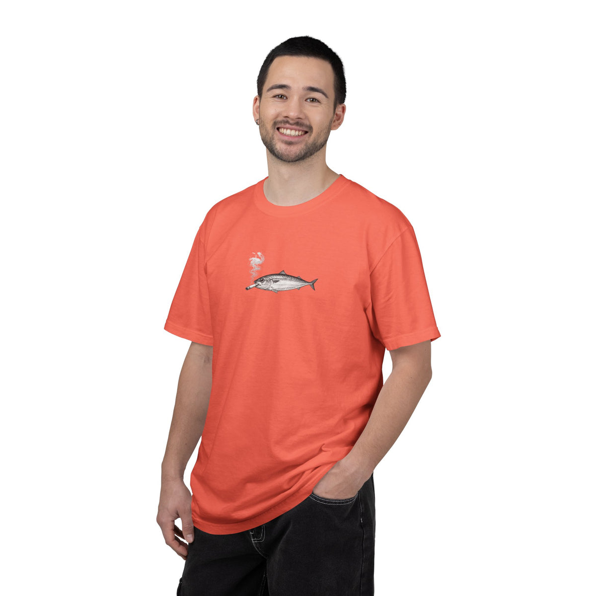 Smoking Fish T-shirt