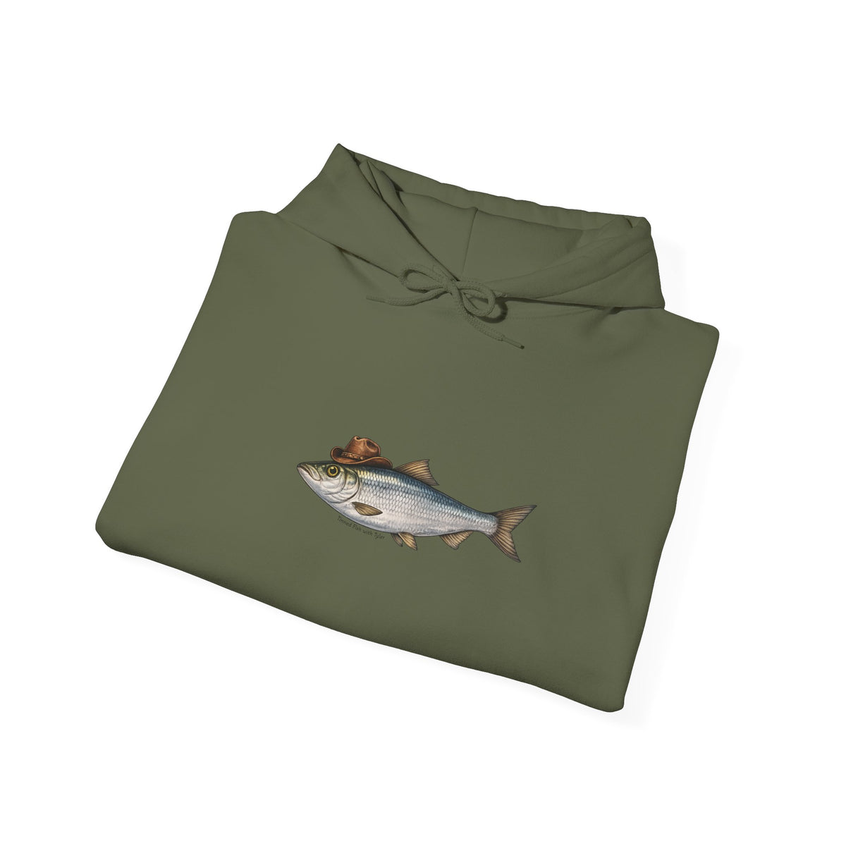 Herring Cowboy Hat Hoodie