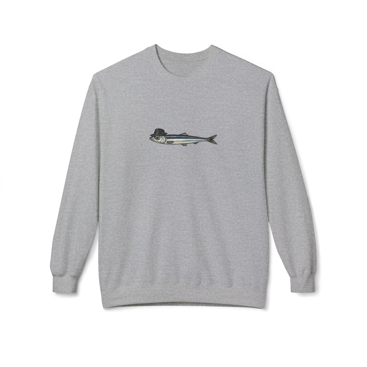 Anchovy Fedora Sweatshirt