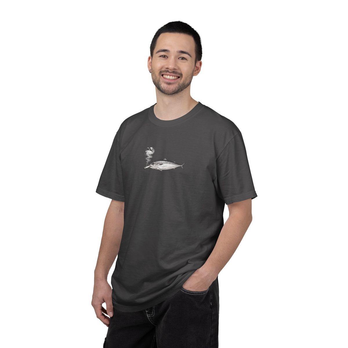 Smoking Fish T-shirt