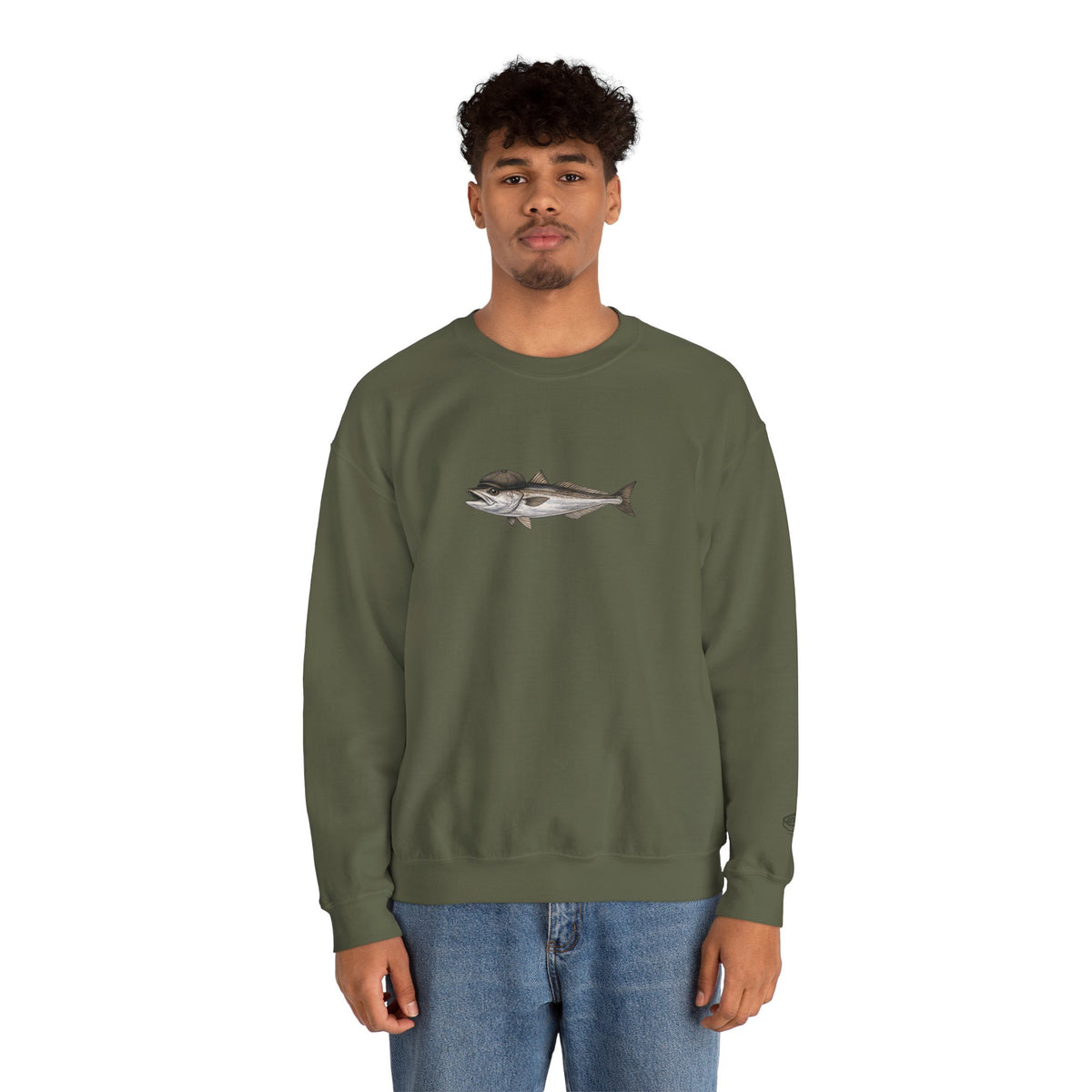 Hake Flat Cap Sweatshirt