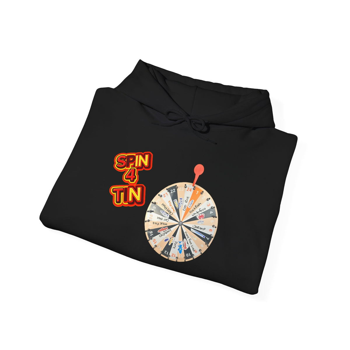 Spin 4 Tin Wheel Hoodie