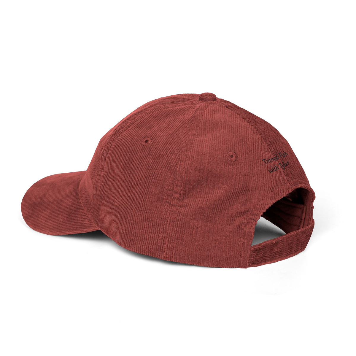 Silhouette Corduroy Cap