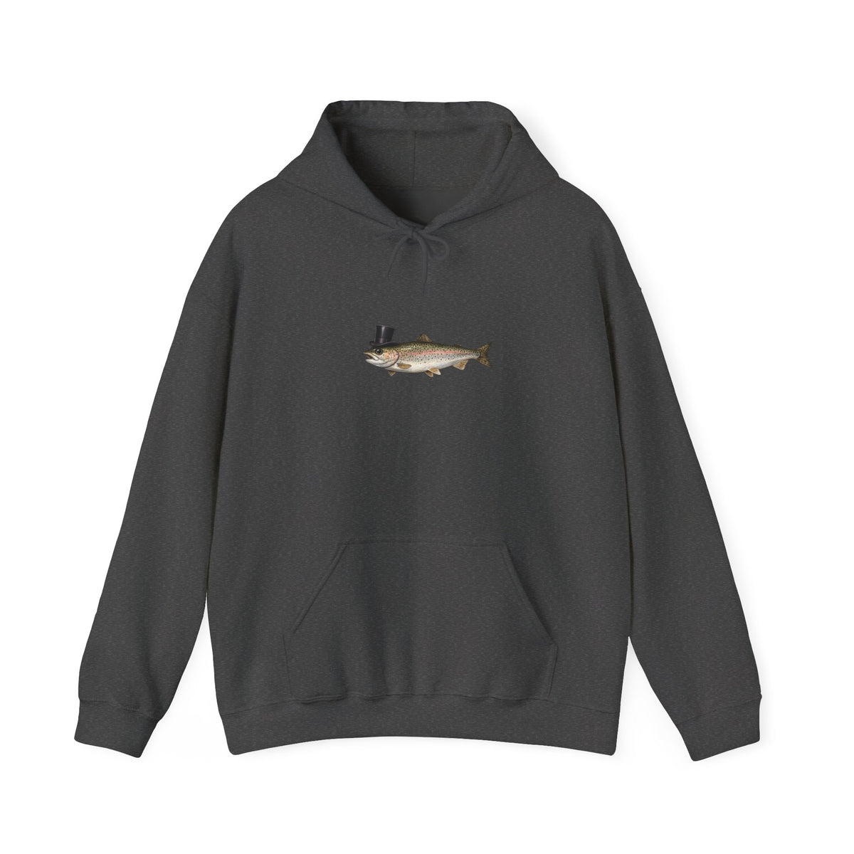 Rainbow Trout Top Hat Hoodie