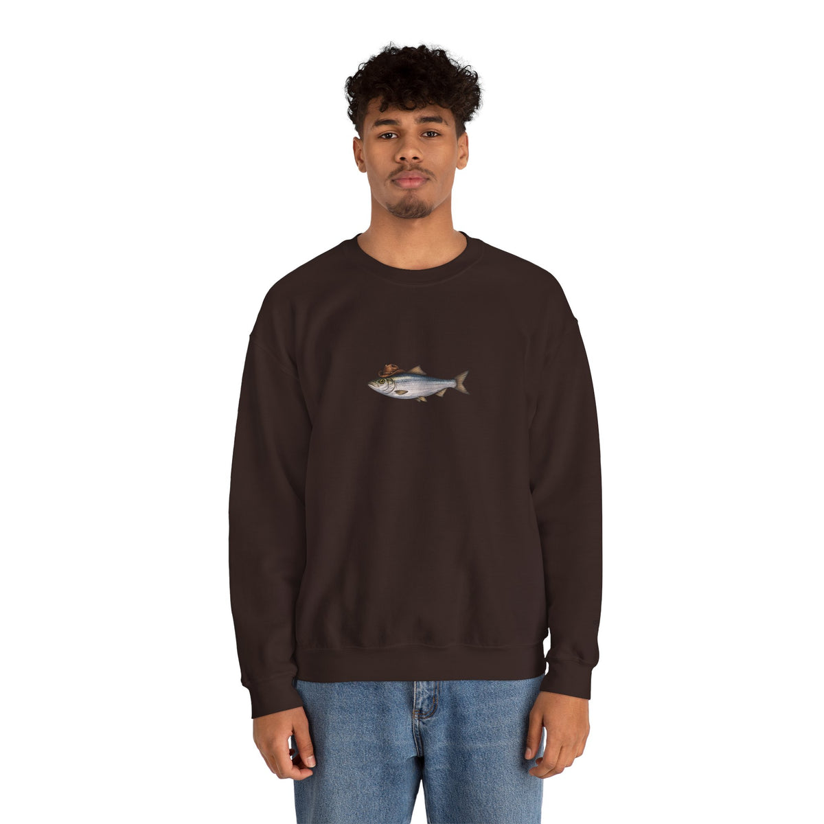 Cowboy Hat Herring Sweatshirt