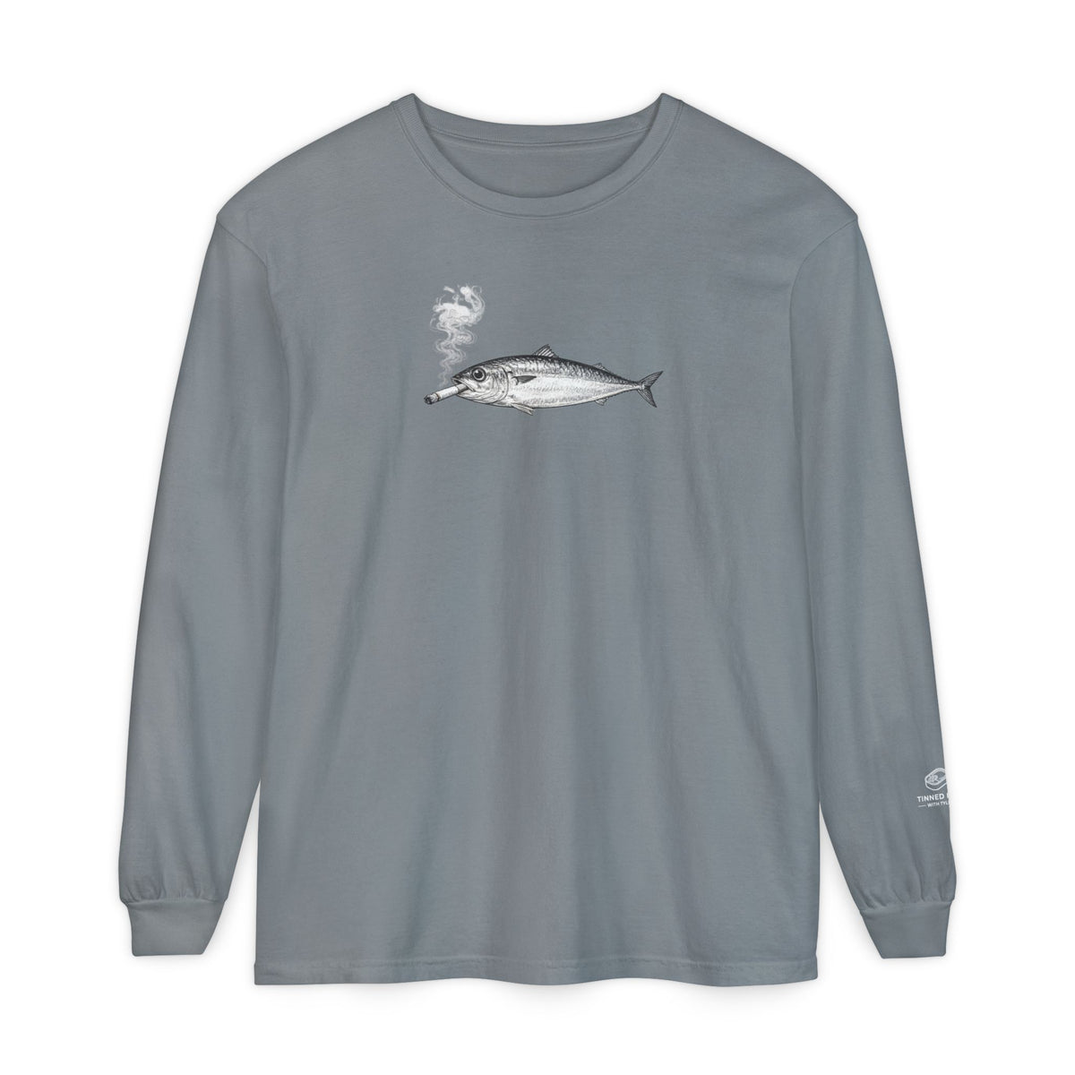 Smoking Fish Long Sleeve shirt