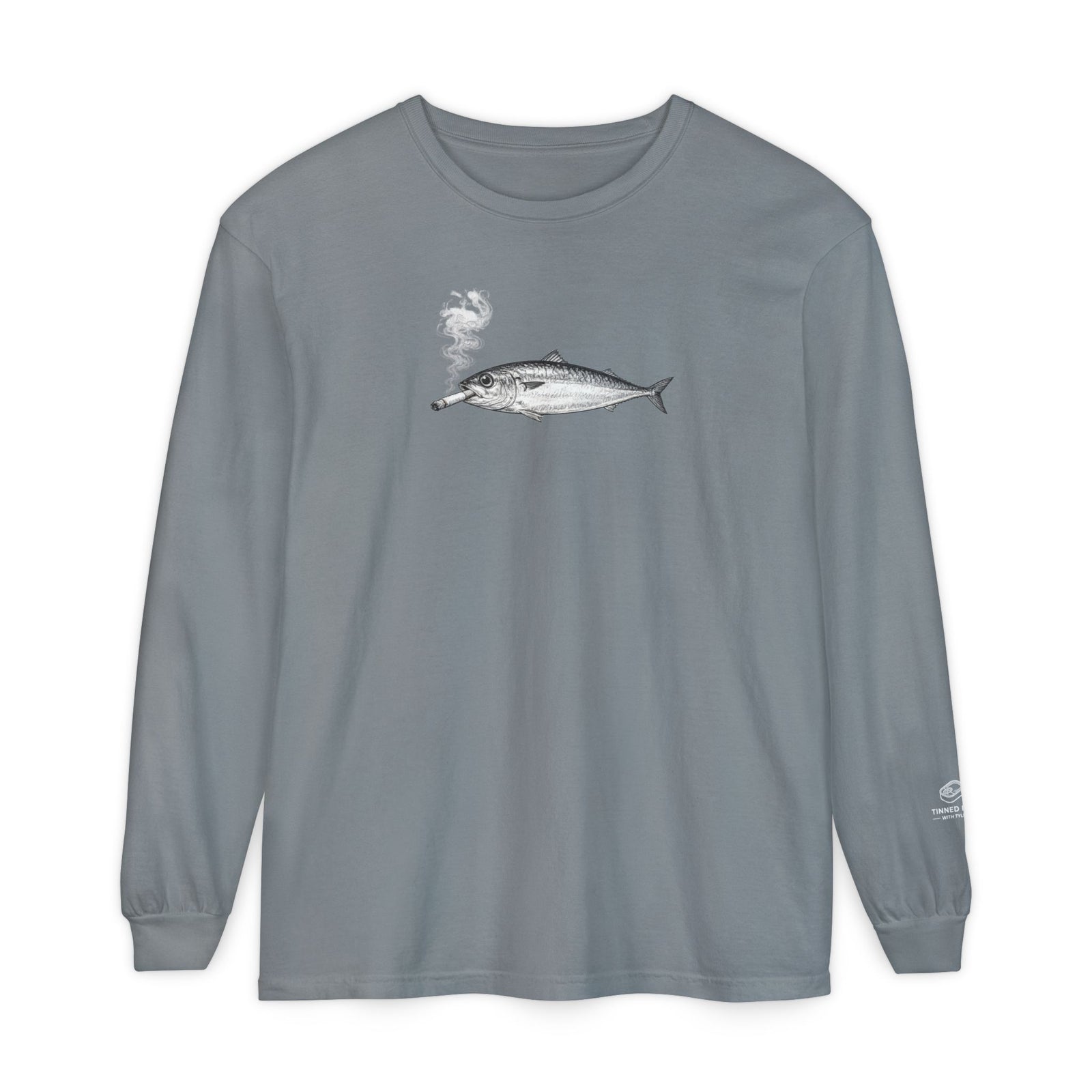 Smoking Fish Long Sleeve shirt