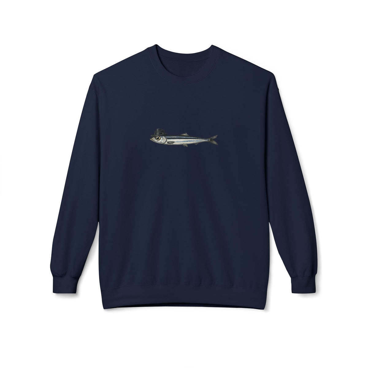 Anchovy Fedora Sweatshirt