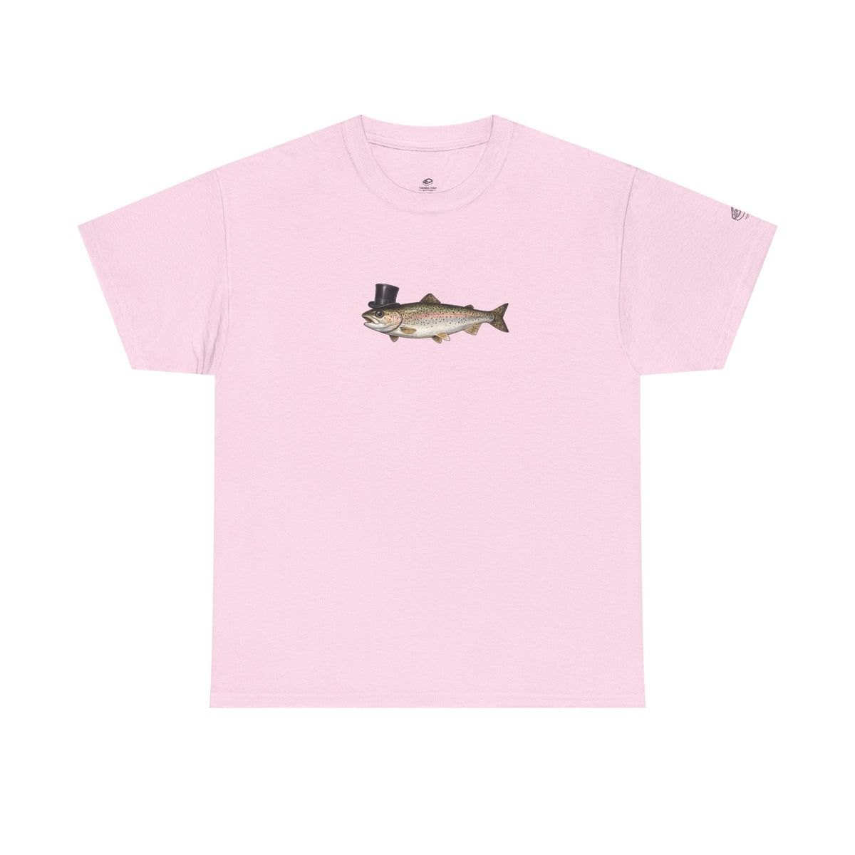 Rainbow Trout Top Hat T-Shirt