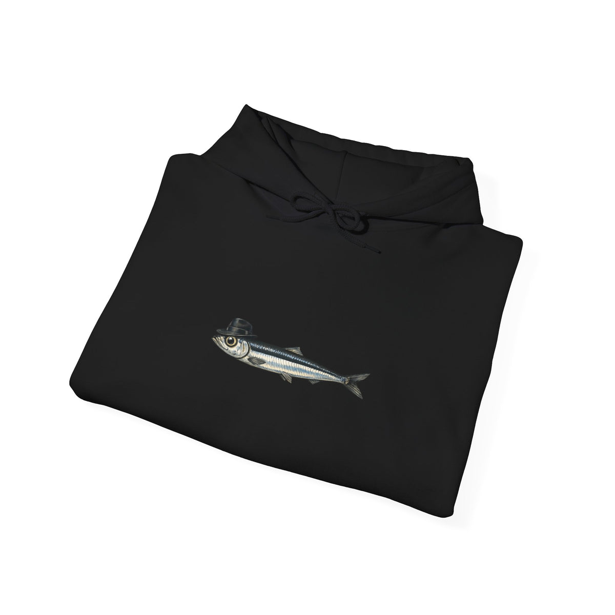 Anchovy Fedora Hoodie