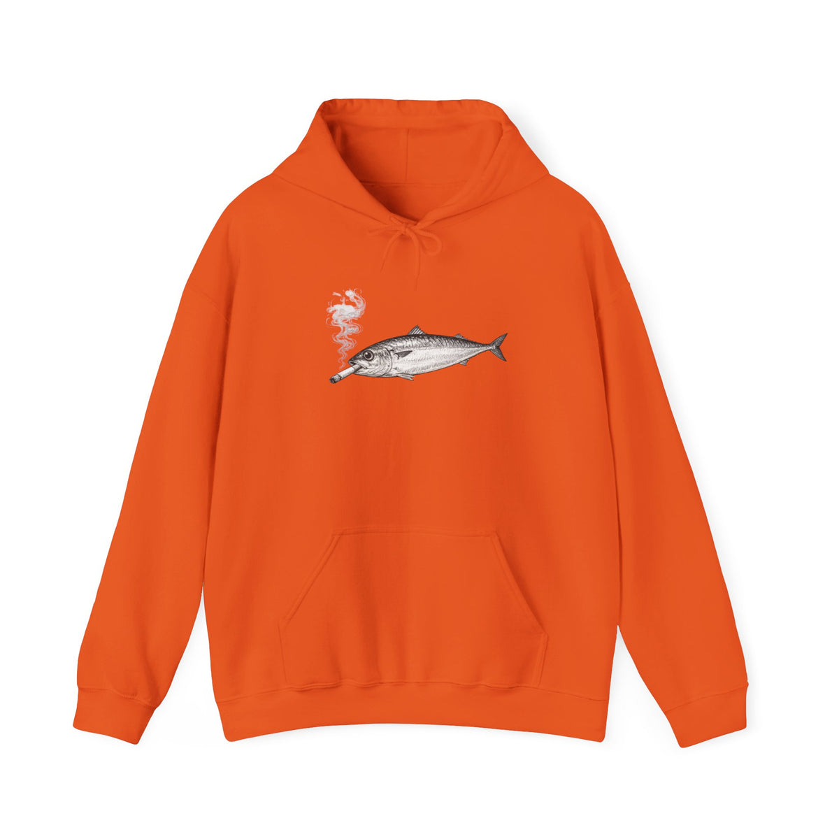 Smoking Fish Hoodie