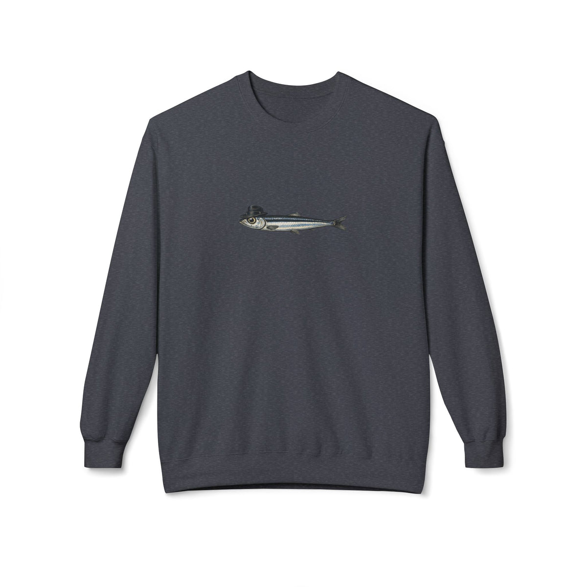 Anchovy Fedora Sweatshirt