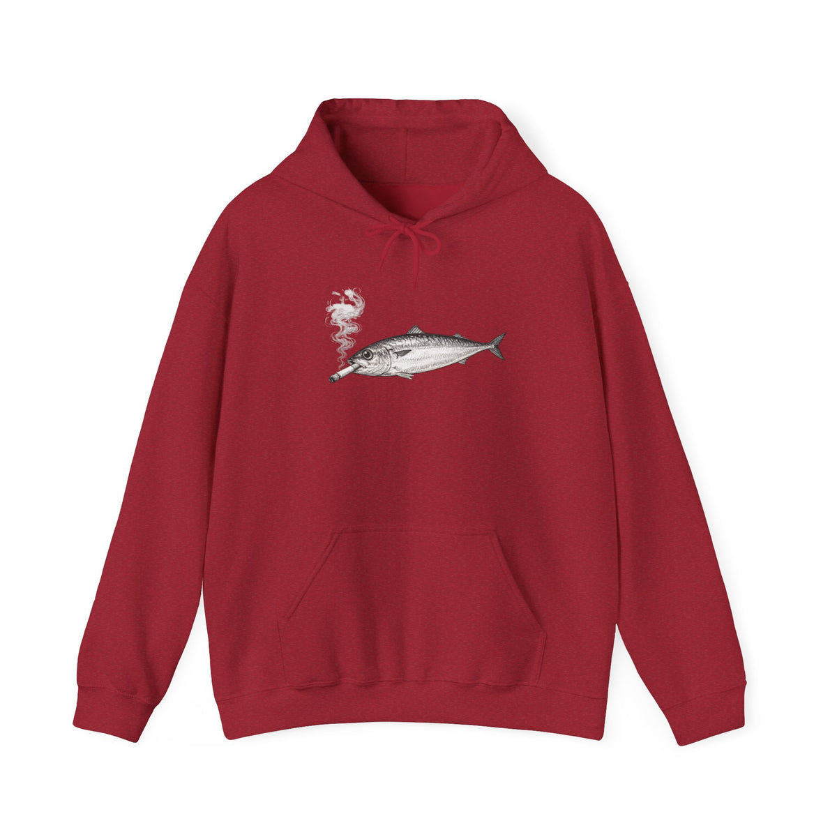 Smoking Fish Hoodie