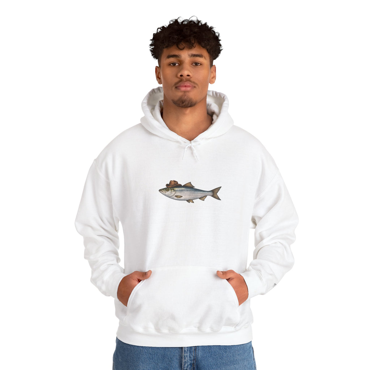 Herring Cowboy Hat Hoodie
