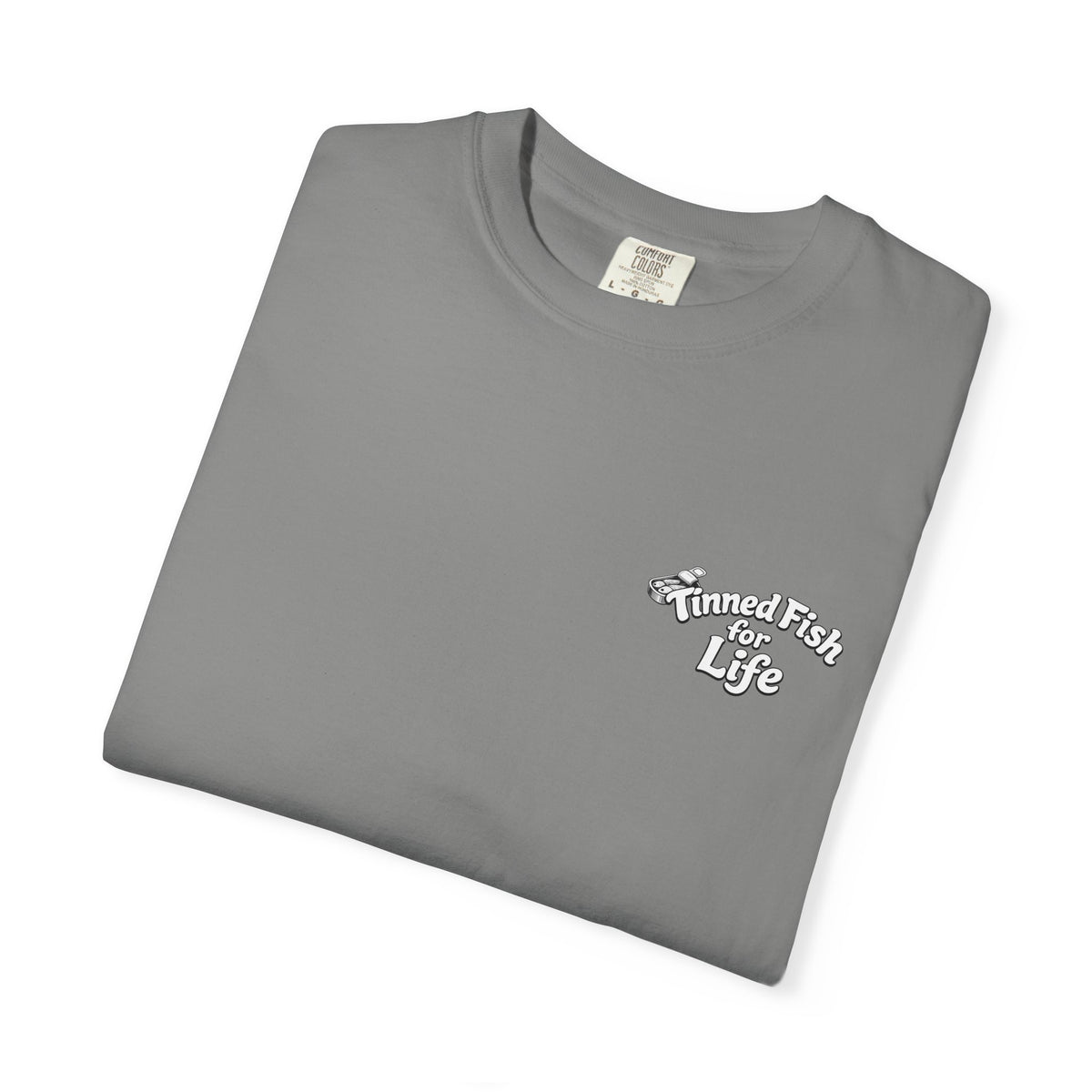 Small Chest Script Logo T-Shirt | Minimal Script Graphic