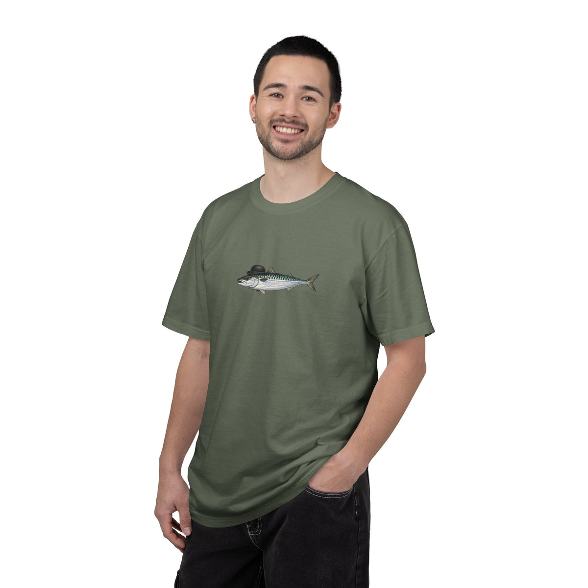 Bowler Hat Mackerel T-shirt