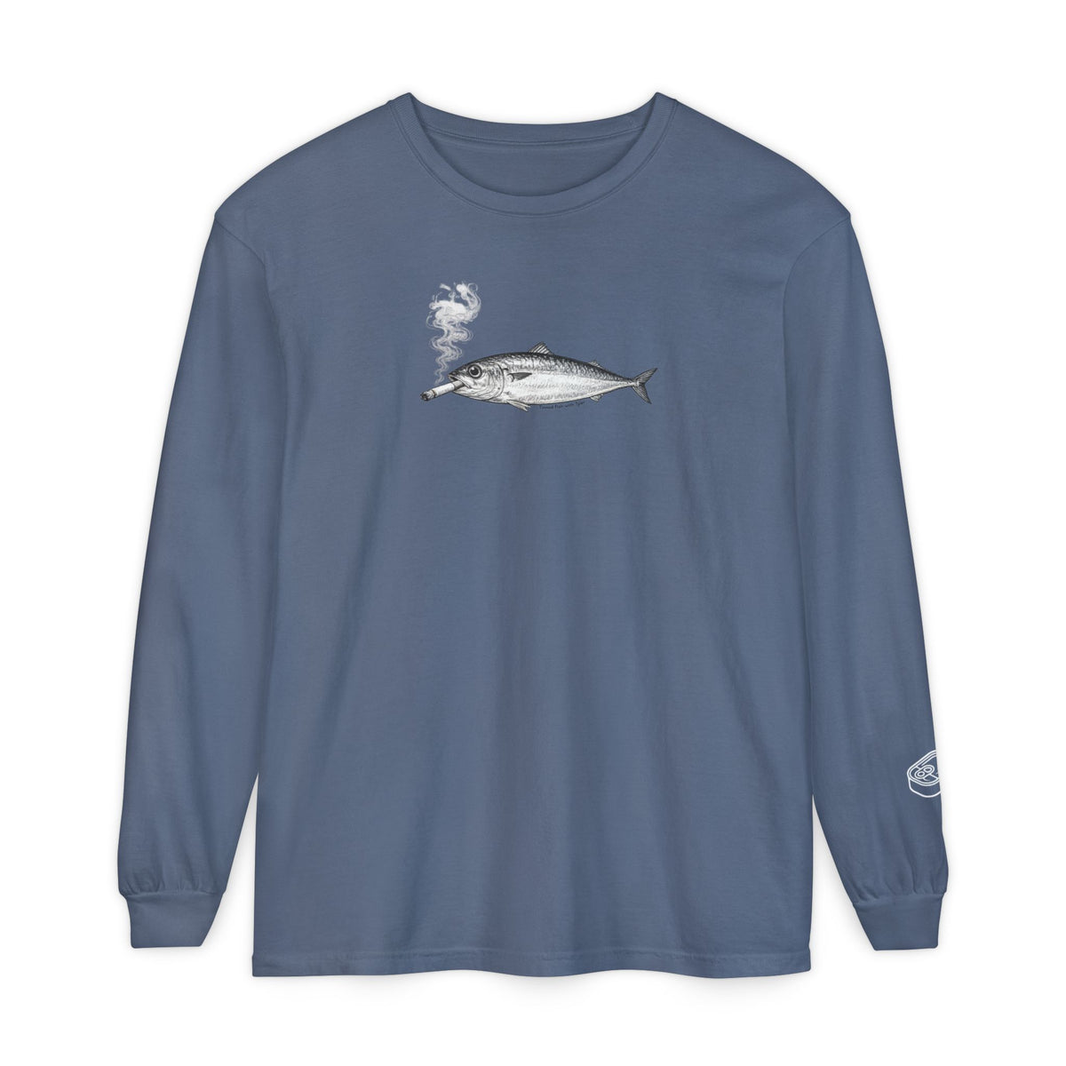 Smoking Fish Long Sleeve shirt