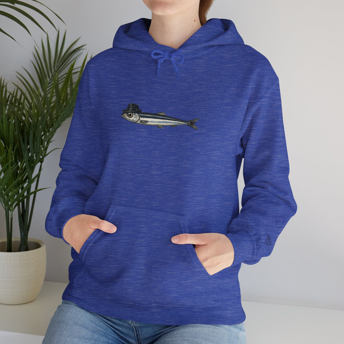 Anchovy Fedora Hoodie