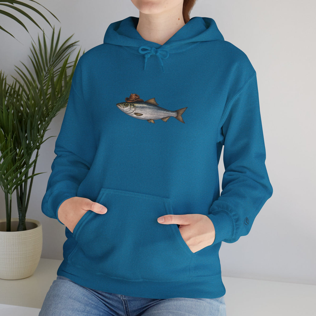 Herring Cowboy Hat Hoodie